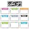 Color Harmony WipeOff&#xAE; Class Jobs Mini Bulletin Board Set, 17ct.